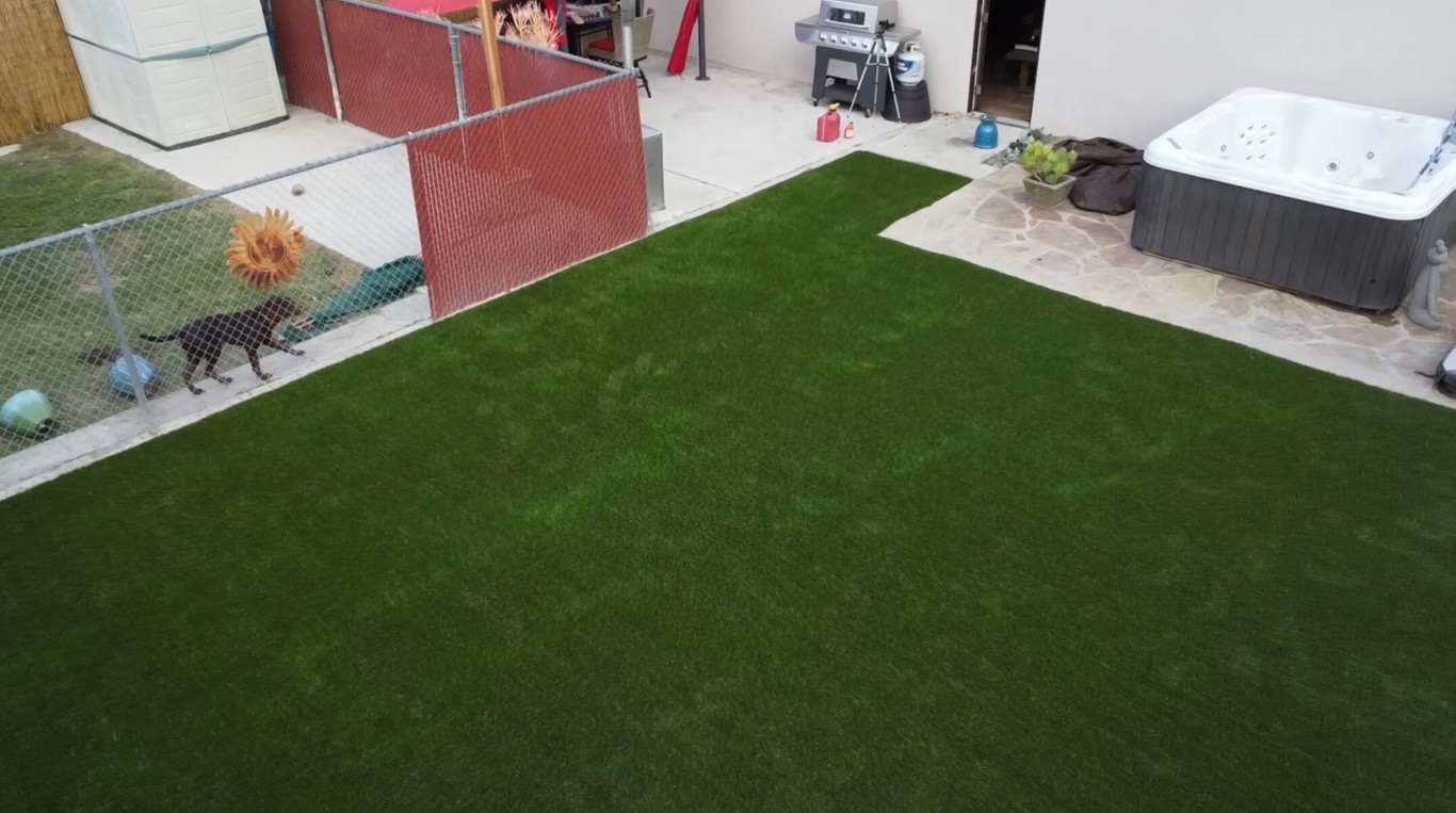 Eco-friendly artificial grass installation in Pasco reducing water usage