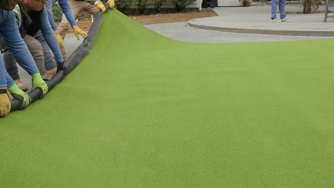 Safe playground turf installation for kids in Pasco, WA